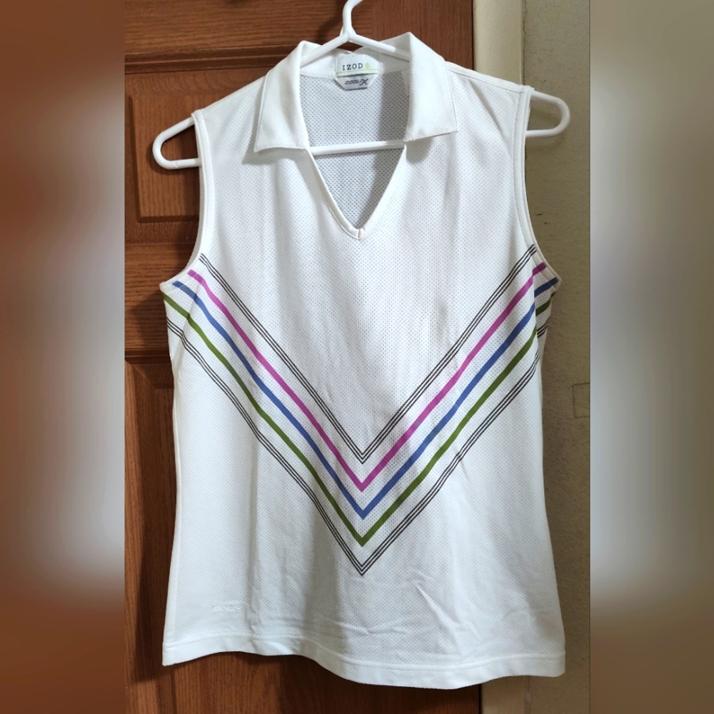 IZOD golf women's sleeveless shirt, size small